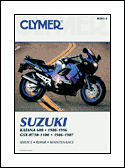Suzuki Katana 600, 1988-1996, GSX-R750-1100, 1986-1987
