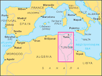 Tunisia Map