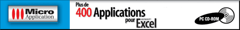 Applications pour Excel