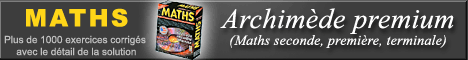 MATHS - Sujets et corrigs - Tout le cours avec des conseils et des exemples - Plus de 1000 exercices corrigs avec le dtail de la solution