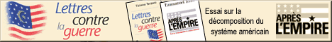 Lettres contre la guerre -Tiziano Terzani   - / -    Aprs l'empire - Essai sur la dcomposition du systme amricain - Emmanuel Todd