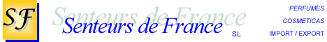 Perfumes Espana - Senteurs de France - PERFUMES - COSMETICAS - PARFUMS - COSMETIQUES - PERFUMES - COSMETIC - IMPORT / EXPORT- Cration Lamis - Dorall Collections